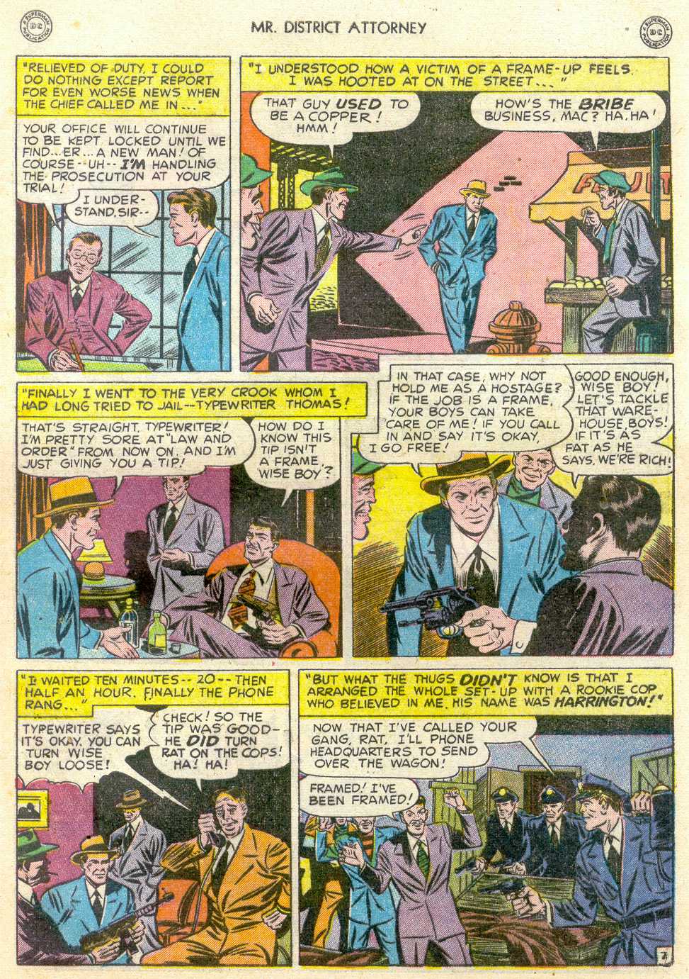 Read online Mr. District Attorney comic -  Issue #6 - 47