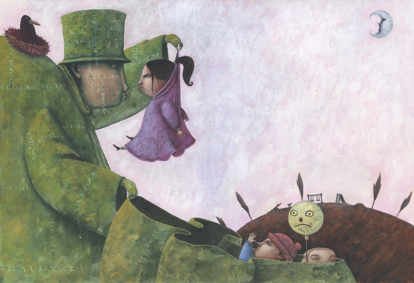 miguel ángel díez, ilustración El hombre del saco