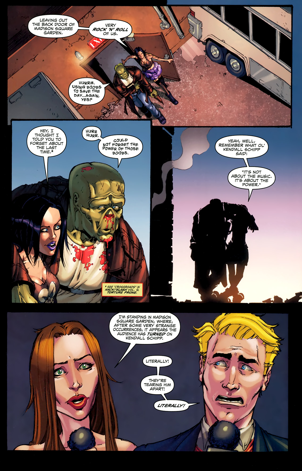 Read online Hack/Slash (2011) comic -  Issue #8 - 23