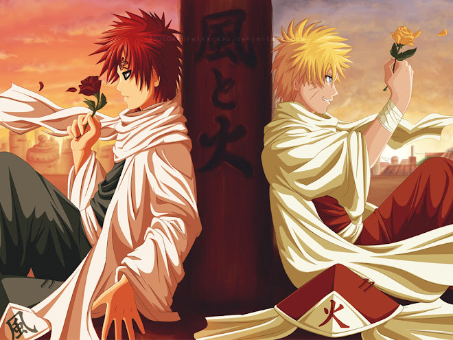 hokage y kazekage