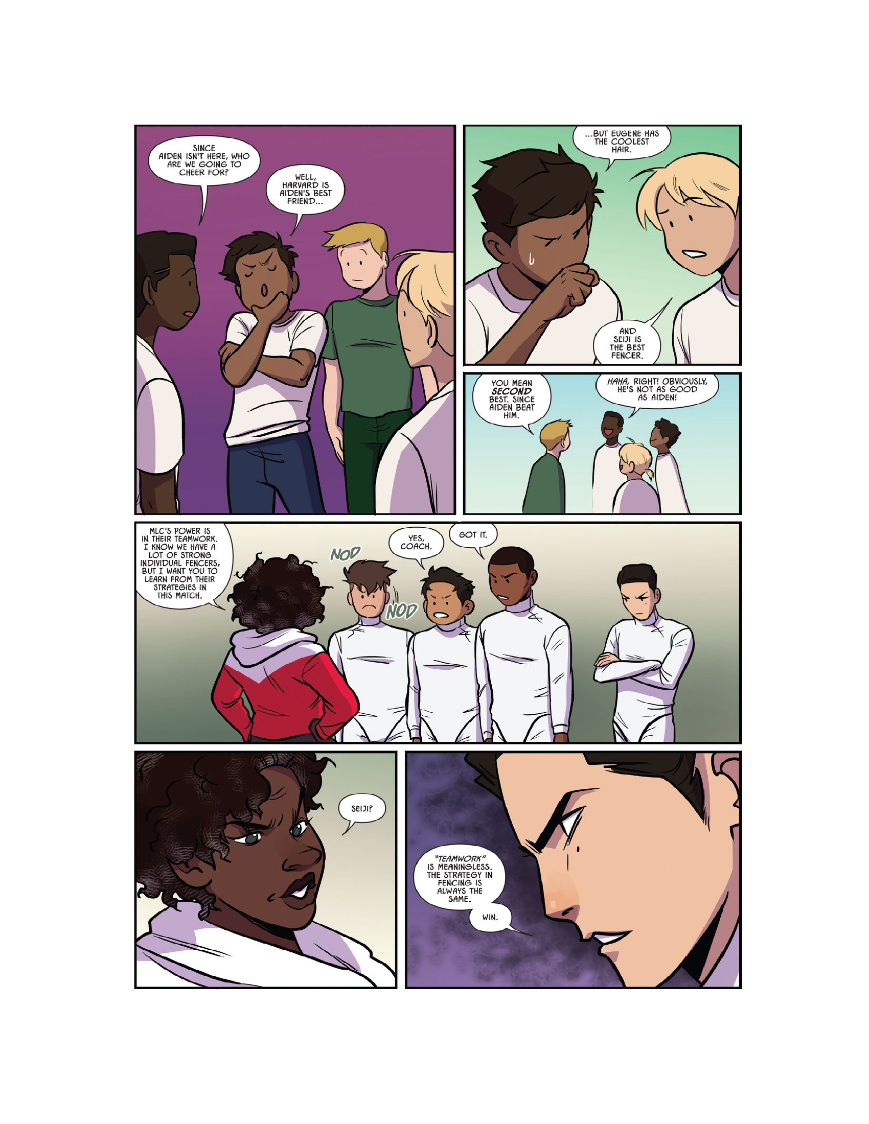 Read online Fence comic -  Issue #14 - 19