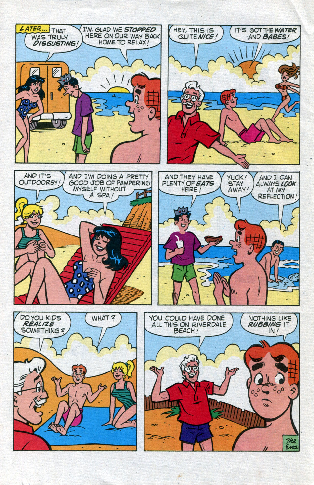 Read online Archie's Vacation Special comic -  Issue #1 - 14