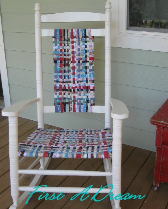 First A Dream Rocking Chair Slipcover