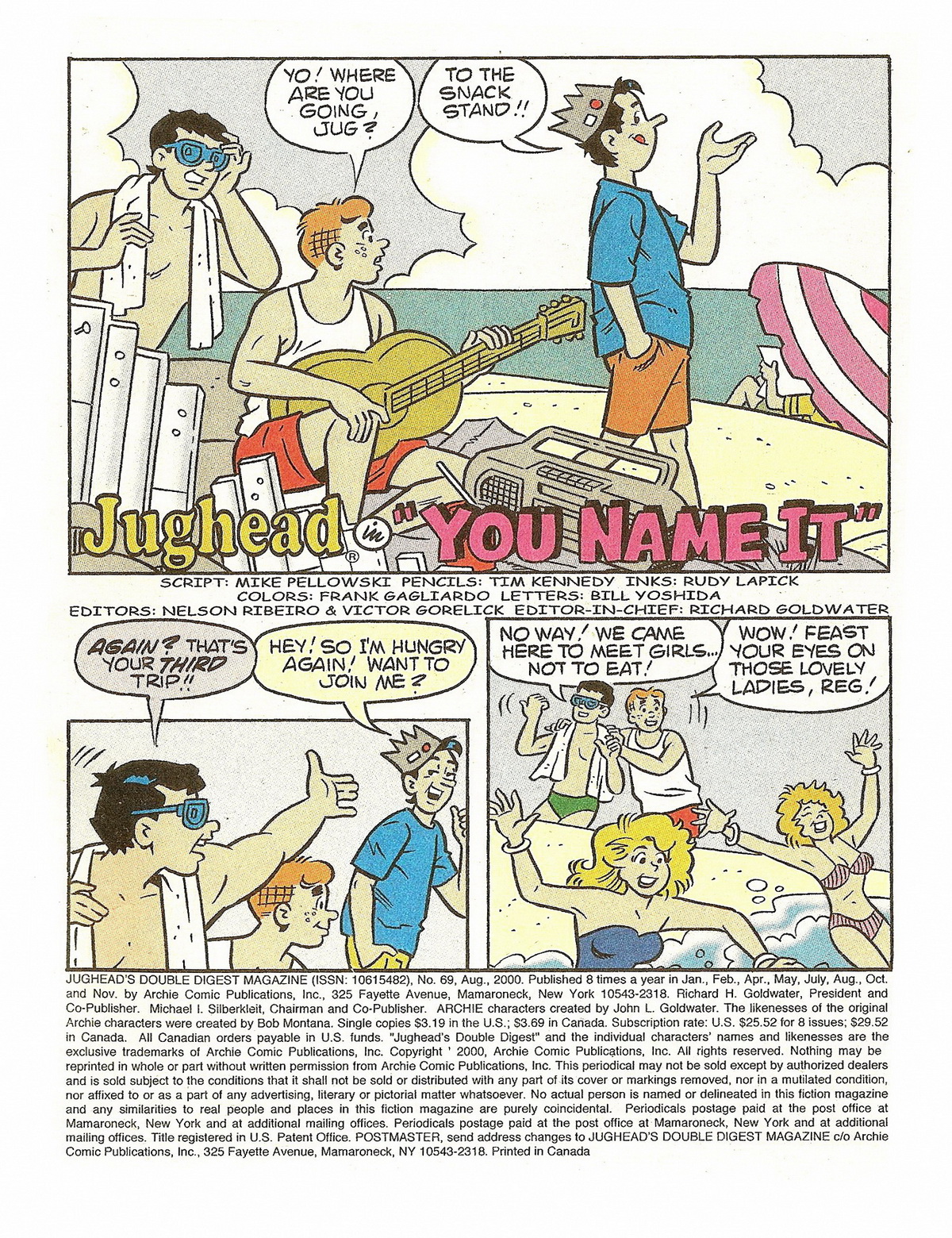 Read online Jughead's Double Digest Magazine comic -  Issue #69 - 3