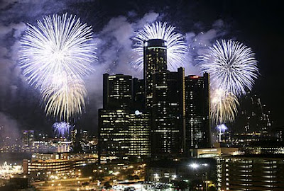 Detroit Fireworks 2010 Schedule, Timing & Location Announced
