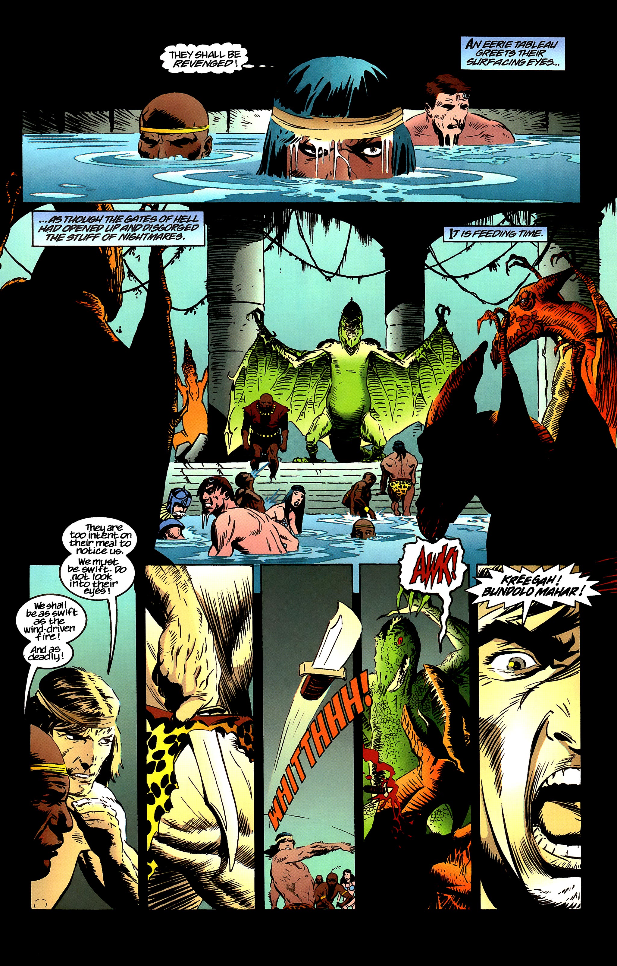 Read online Tarzan vs. Predator at the Earth's Core comic -  Issue #3 - 20