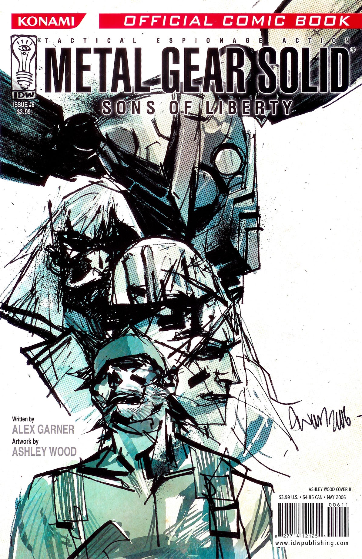 Read online Metal Gear Solid: Sons of Liberty comic -  Issue #6 - 2