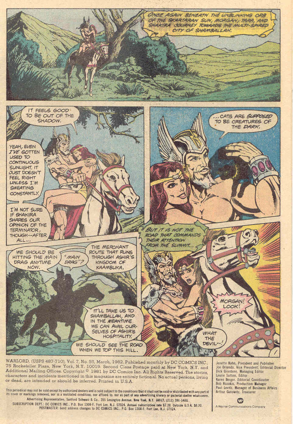 Read online Warlord (1976) comic -  Issue #55 - 2