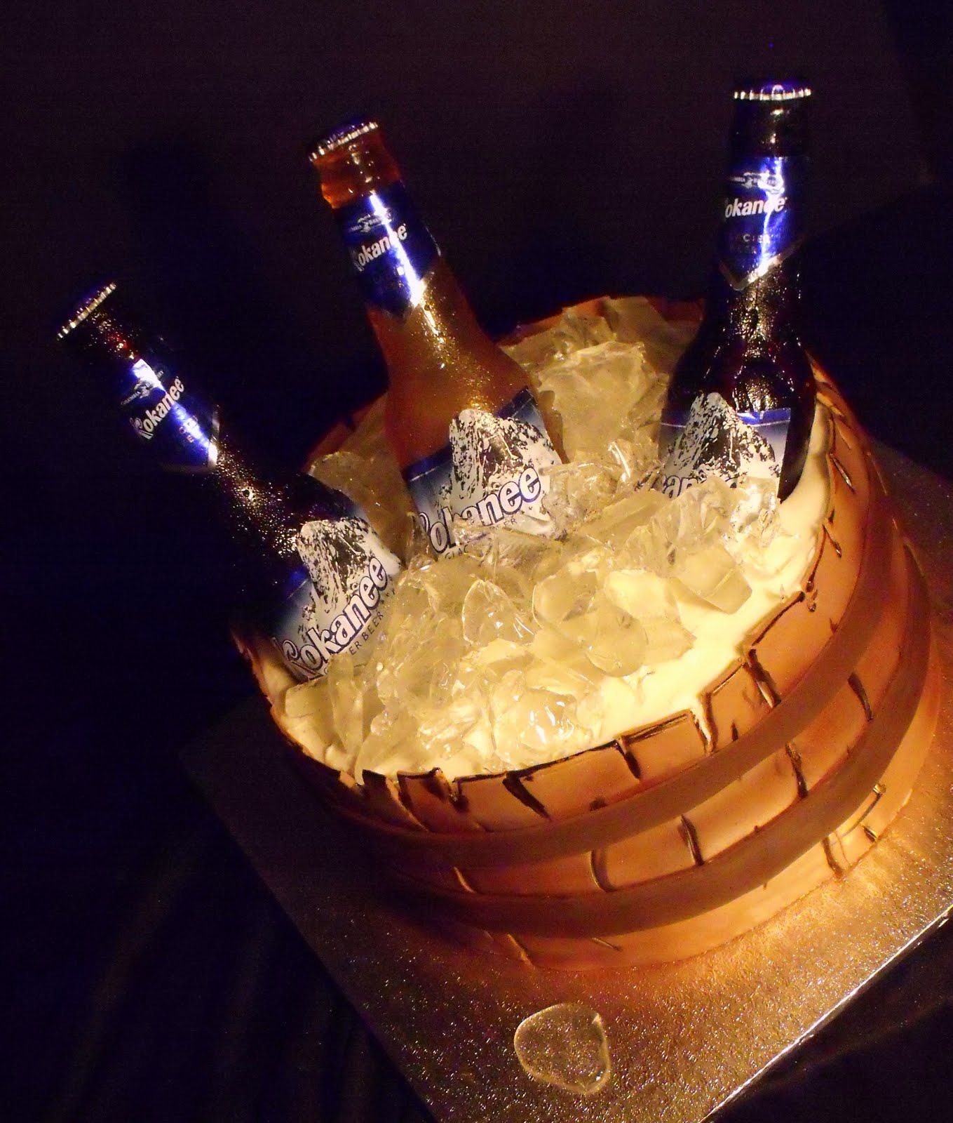 bccakes The Sugar Beer Bottle Cake...