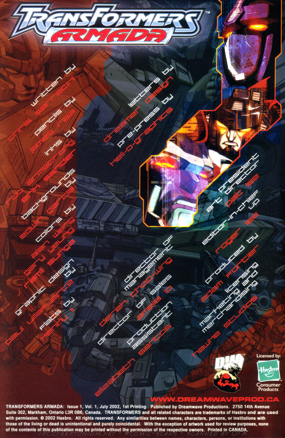 Read online Transformers Armada comic -  Issue #1 - 4