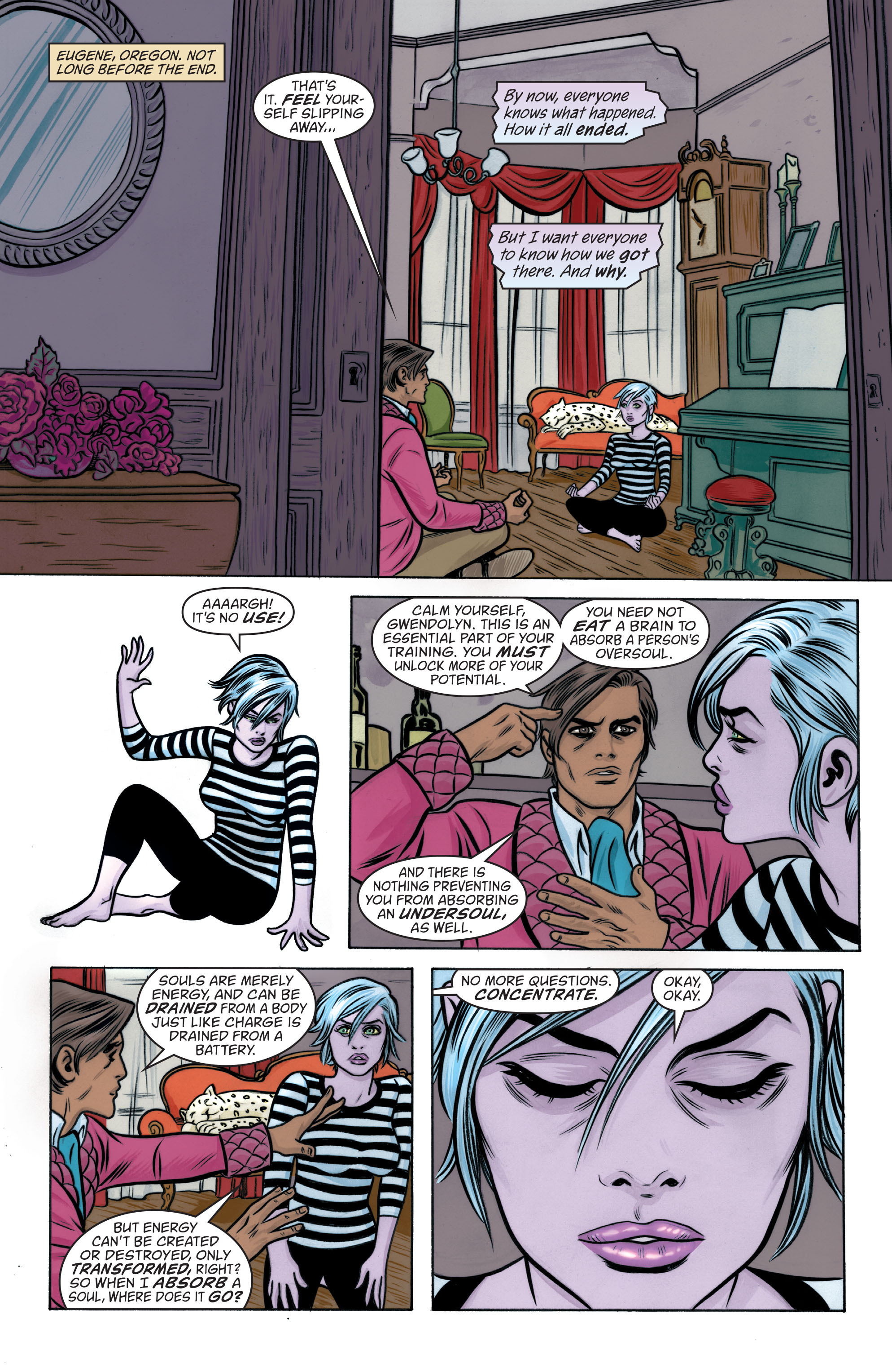 Read online iZombie comic -  Issue # _TPB 4 - Repossessed - 114