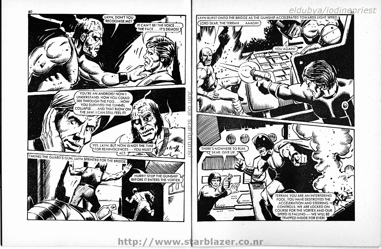 Read online Starblazer comic -  Issue #137 - 32