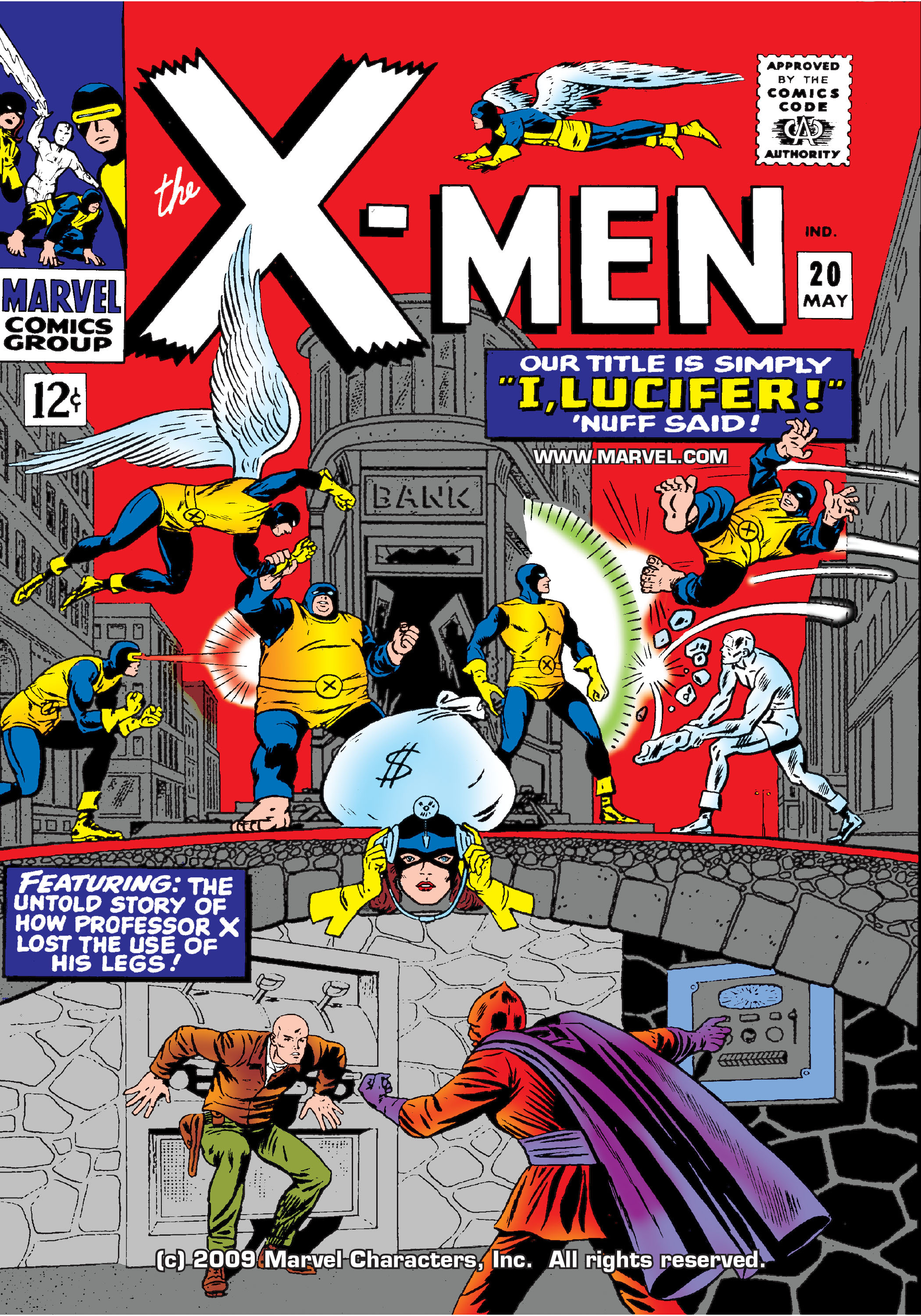 Read online Uncanny X-Men (1963) comic -  Issue #20 - 1