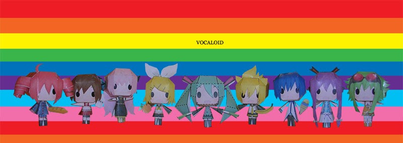 Paula In Wonderland Papercraft De Vocalodi 3