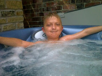 Chilling in his Hot tub/Jacuzzi