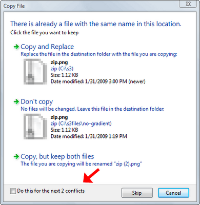 copiar archivos en windows vista