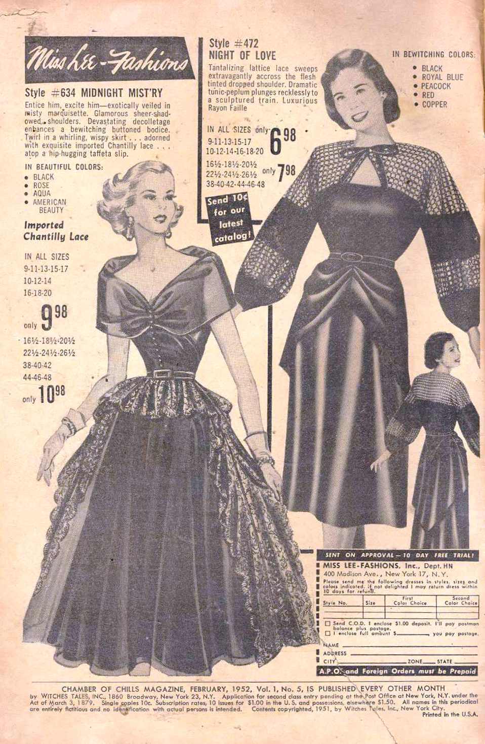 Read online Chamber of Chills (1951) comic -  Issue #5 - 2