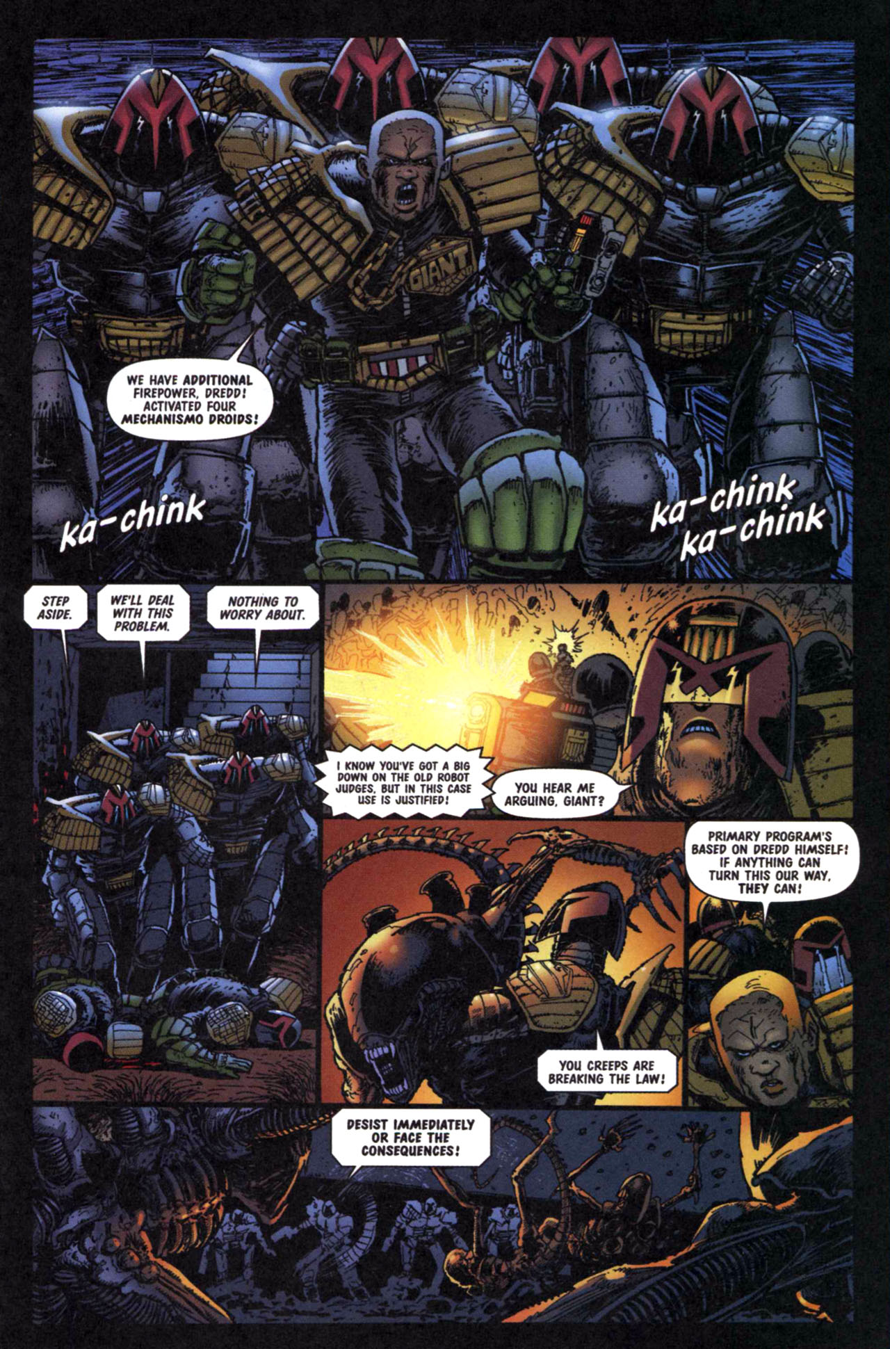 Read online Judge Dredd Vs. Aliens:  Incubus comic -  Issue #3 - 23