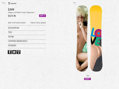 Snowboard Review: 08-09 Burton Love – Shayboarder.com