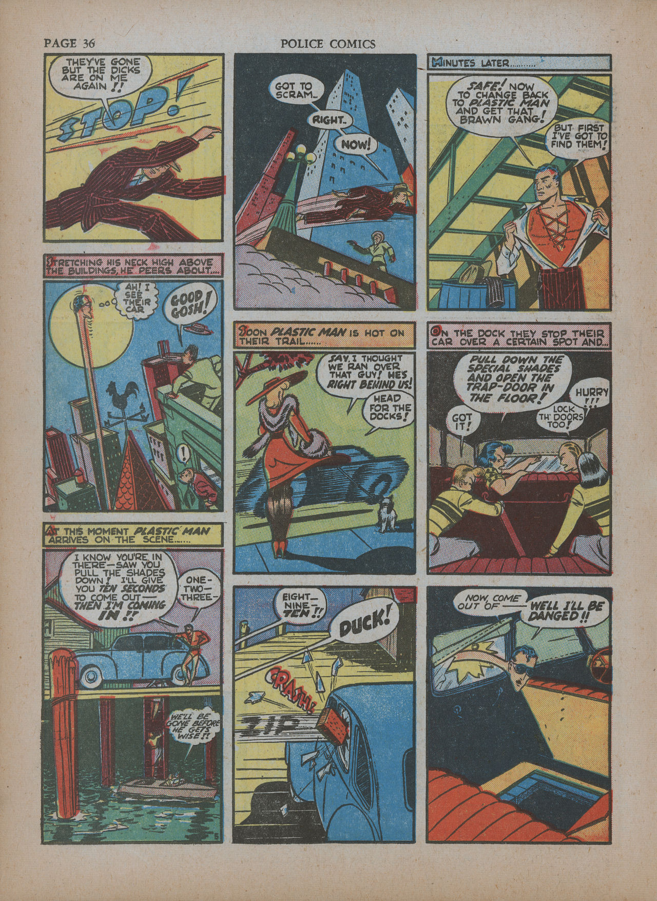 Read online Police Comics comic -  Issue #5 - 40