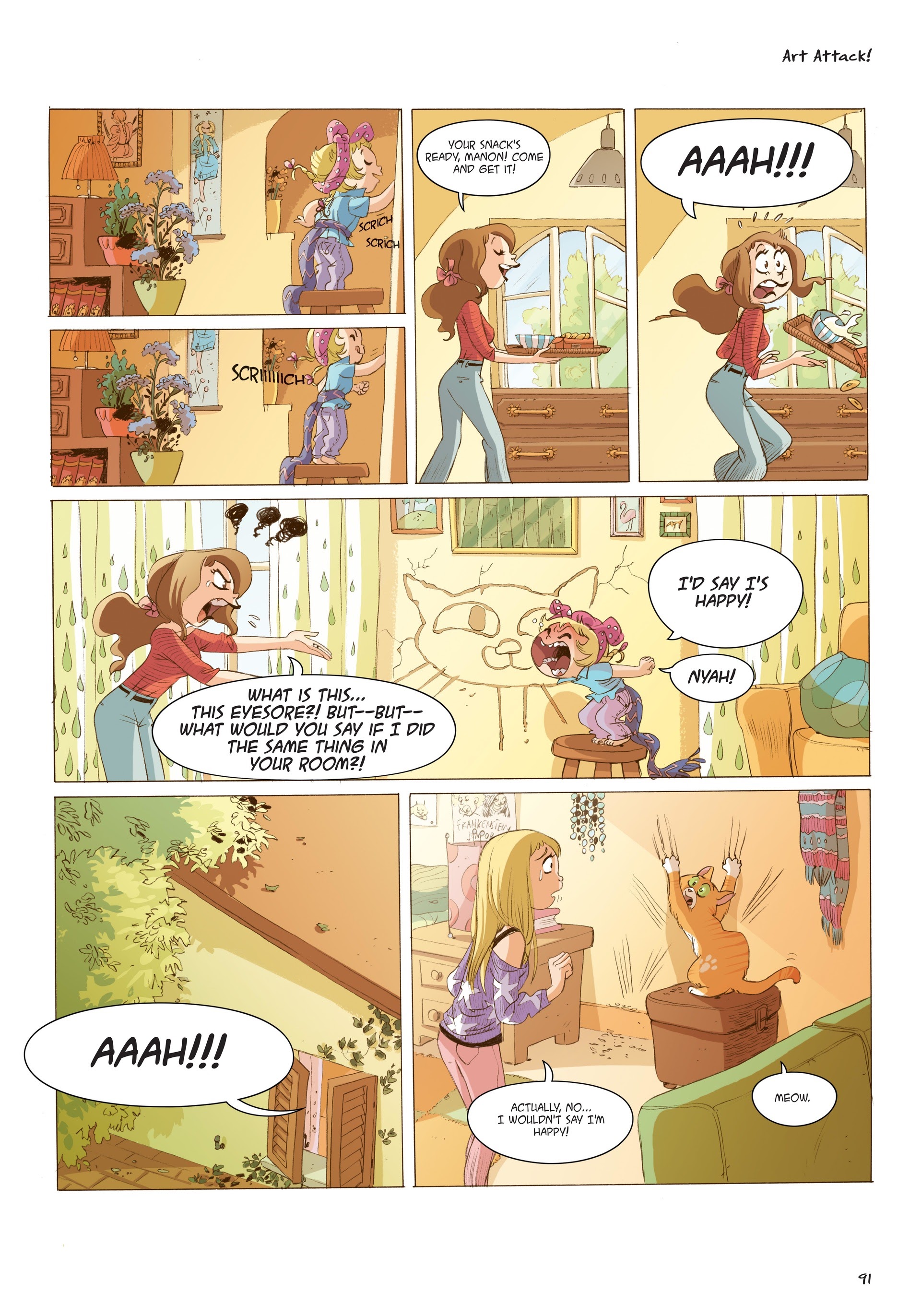 Read online Cats! Girlfriends and Catfriends comic -  Issue # TPB - 92