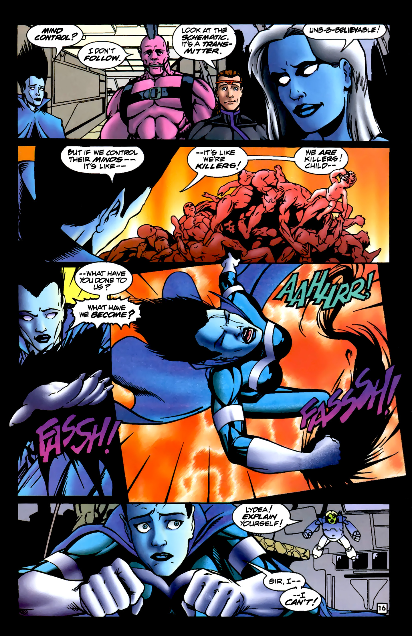 Read online R.E.B.E.L.S. '94 comic -  Issue #13 - 16