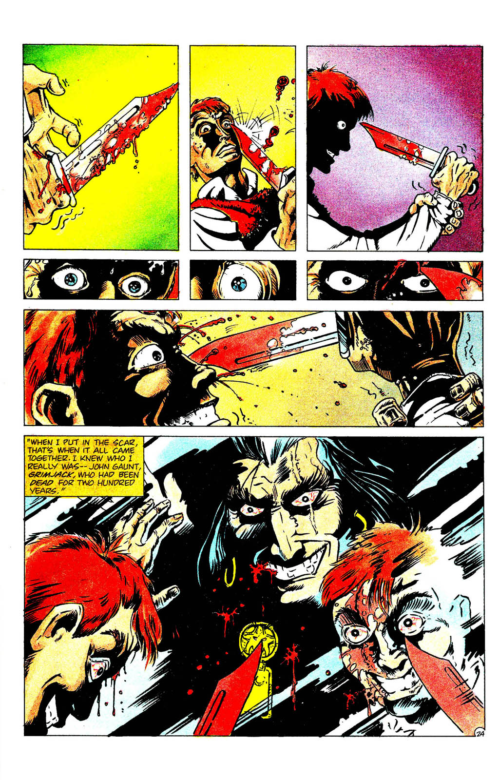 Read online Grimjack comic -  Issue #55 - 30
