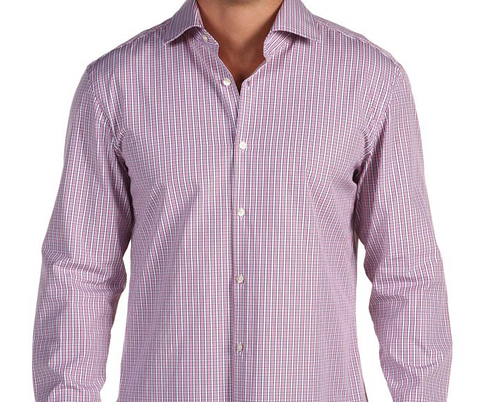 The Scratching Post Men's Dress Shirts Without A Front Pocket Are