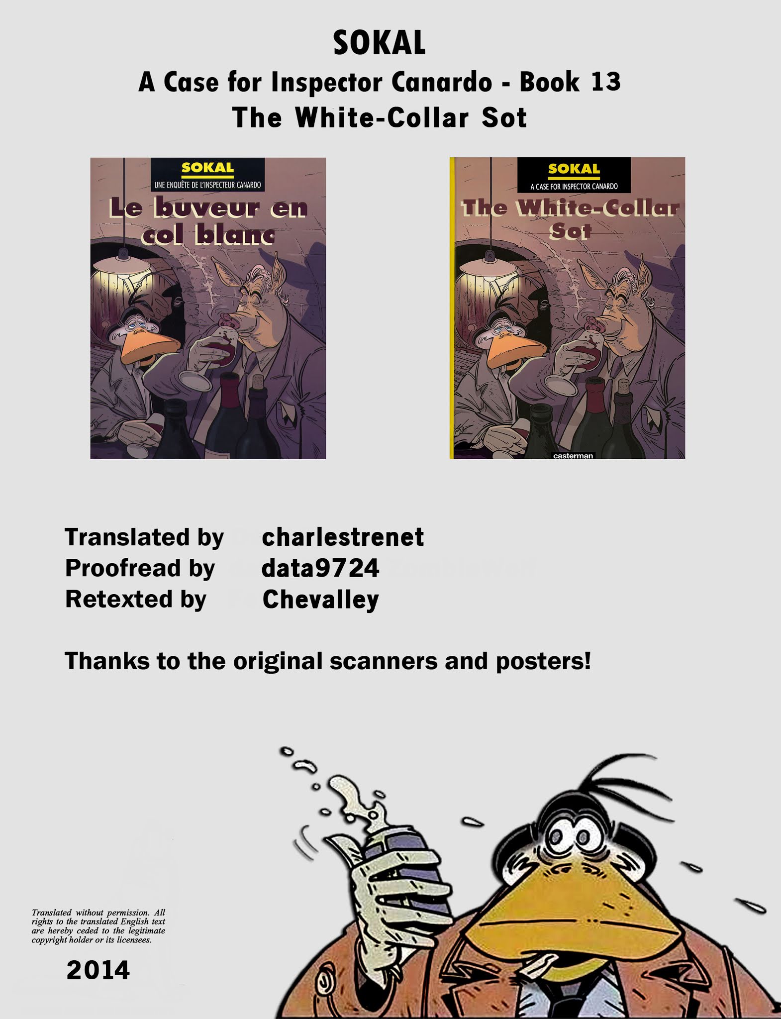Read online Une enquête de l'inspecteur Canardo comic -  Issue #13 - 3