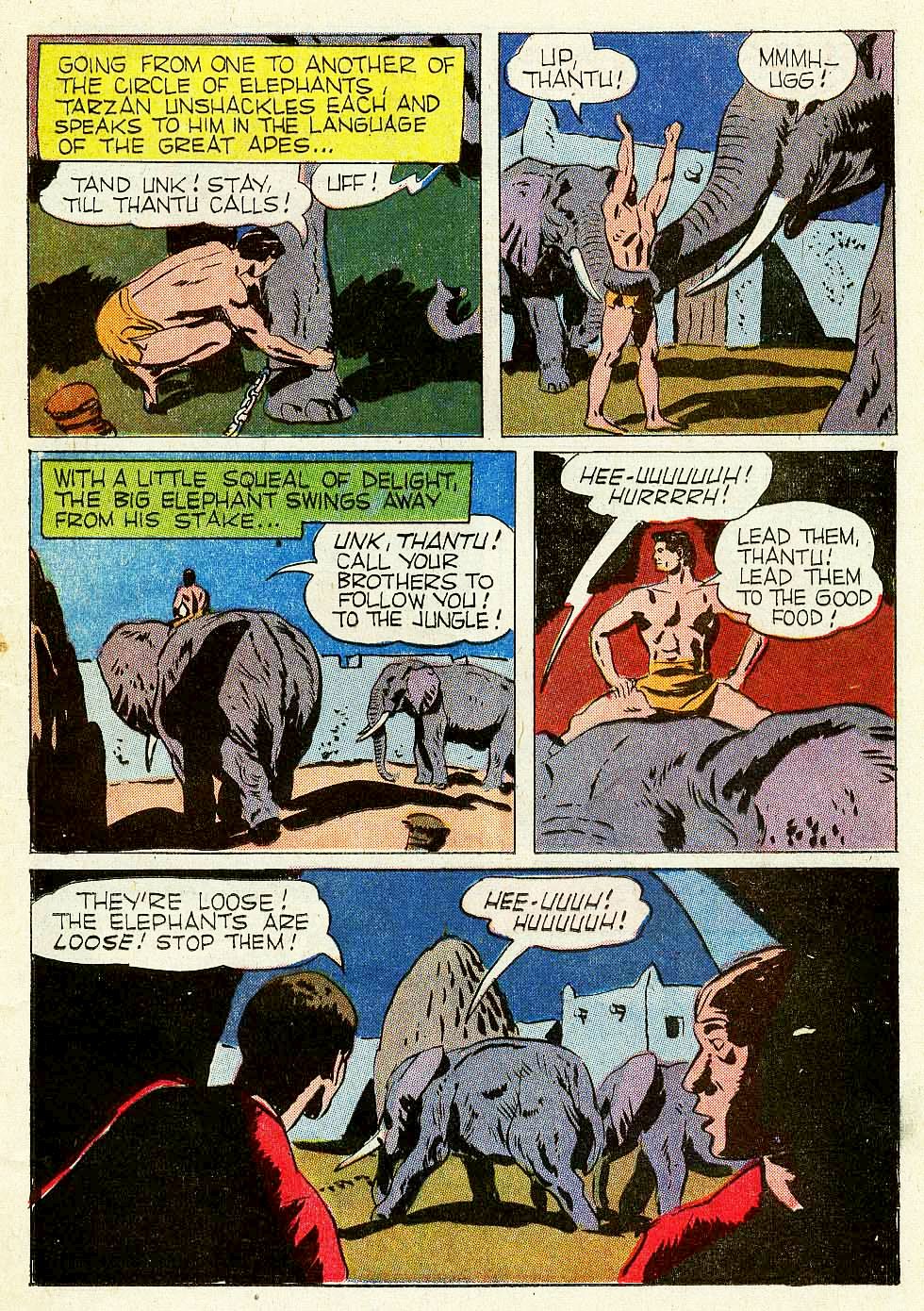 Read online Tarzan (1948) comic -  Issue #122 - 13