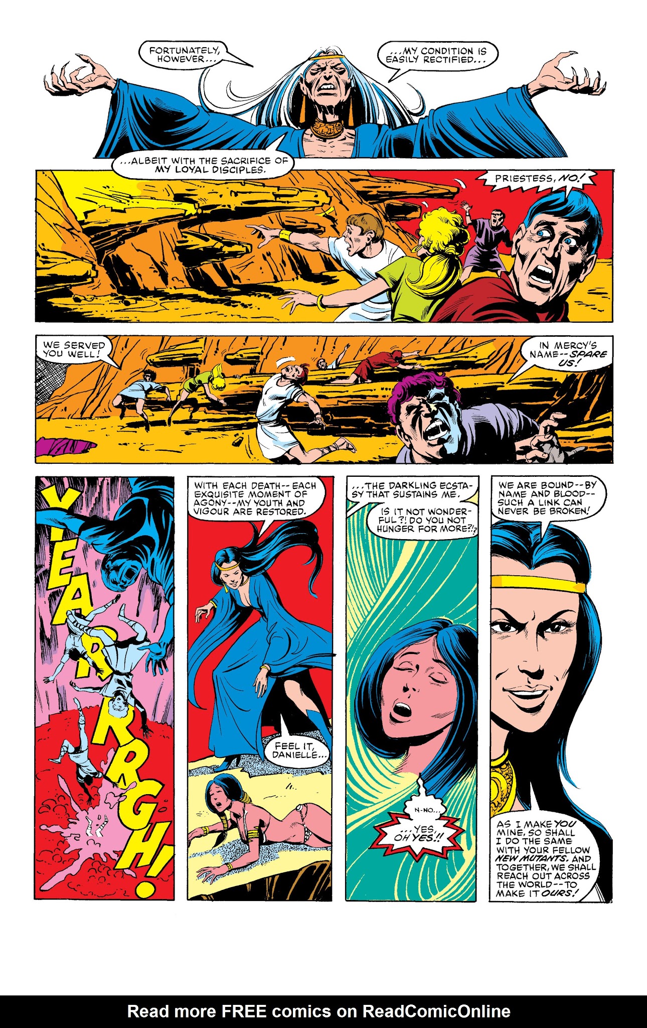 Read online New Mutants Classic comic -  Issue # TPB 2 - 74