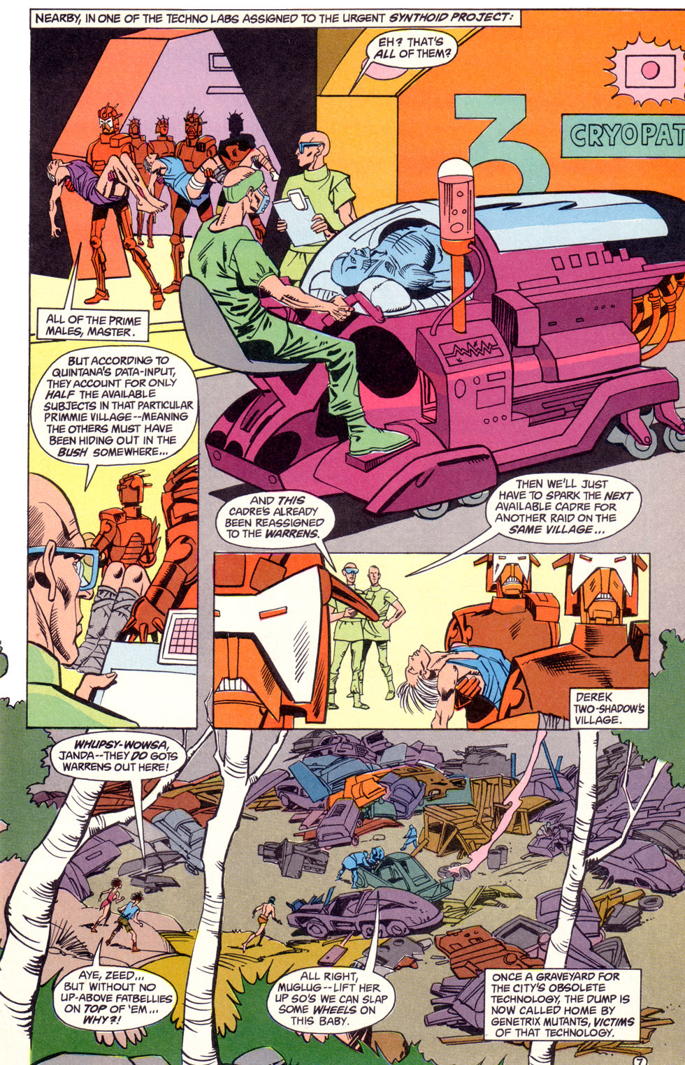 Read online Electric Warrior comic -  Issue #7 - 9