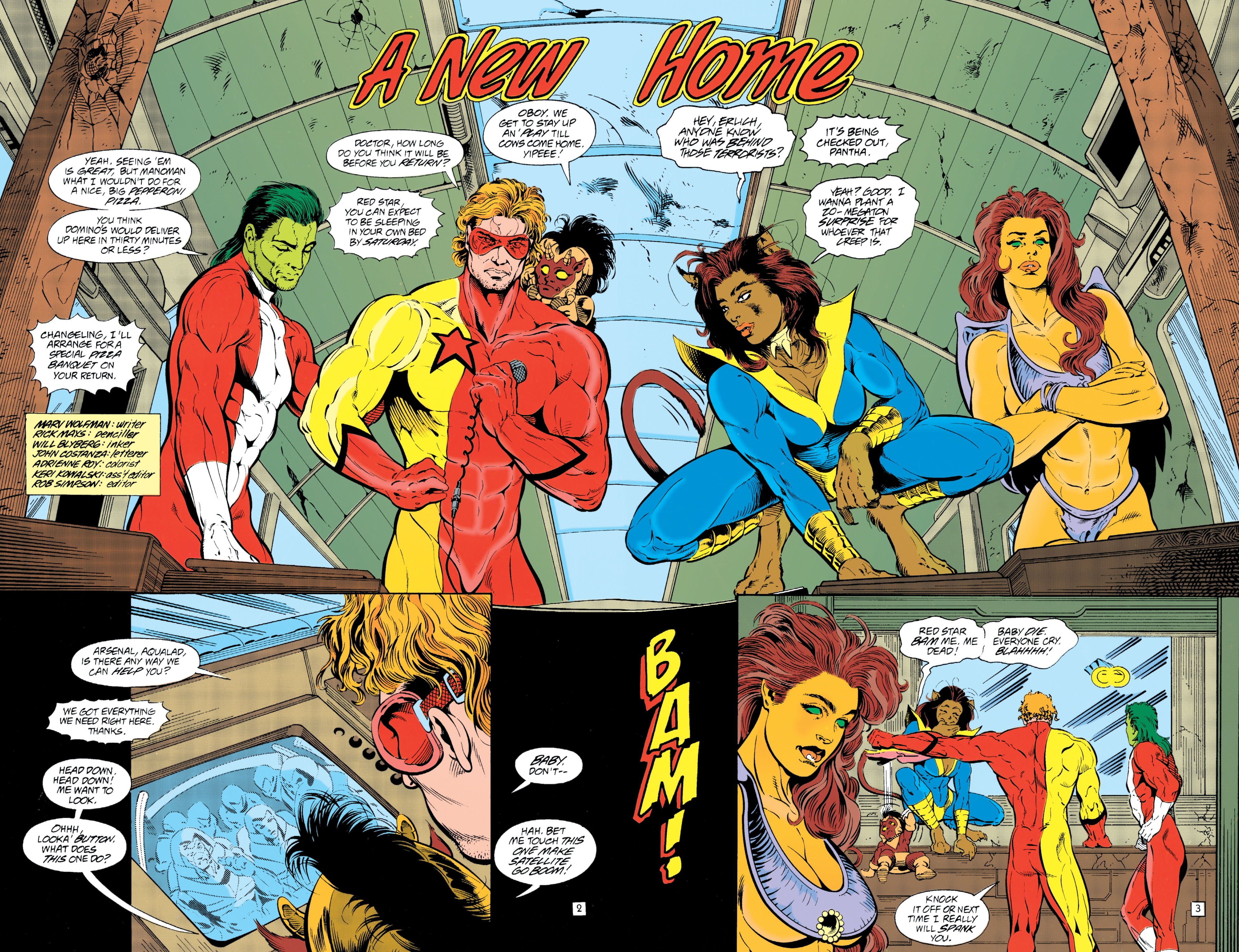 Read online The New Titans (1988) comic -  Issue #112 - 3