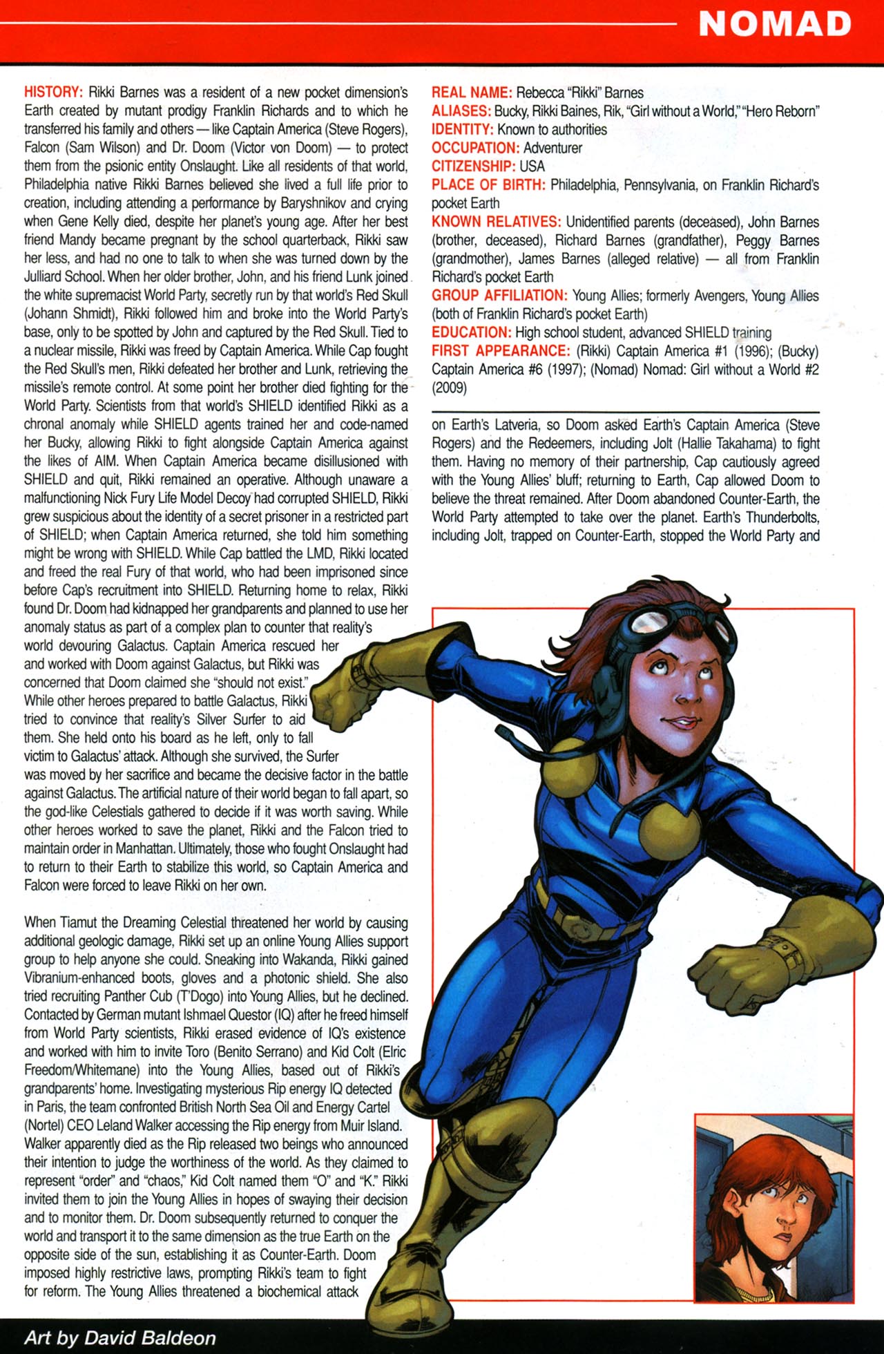 Read online Official Handbook of the Marvel Universe A To Z Update comic -  Issue #3 - 33