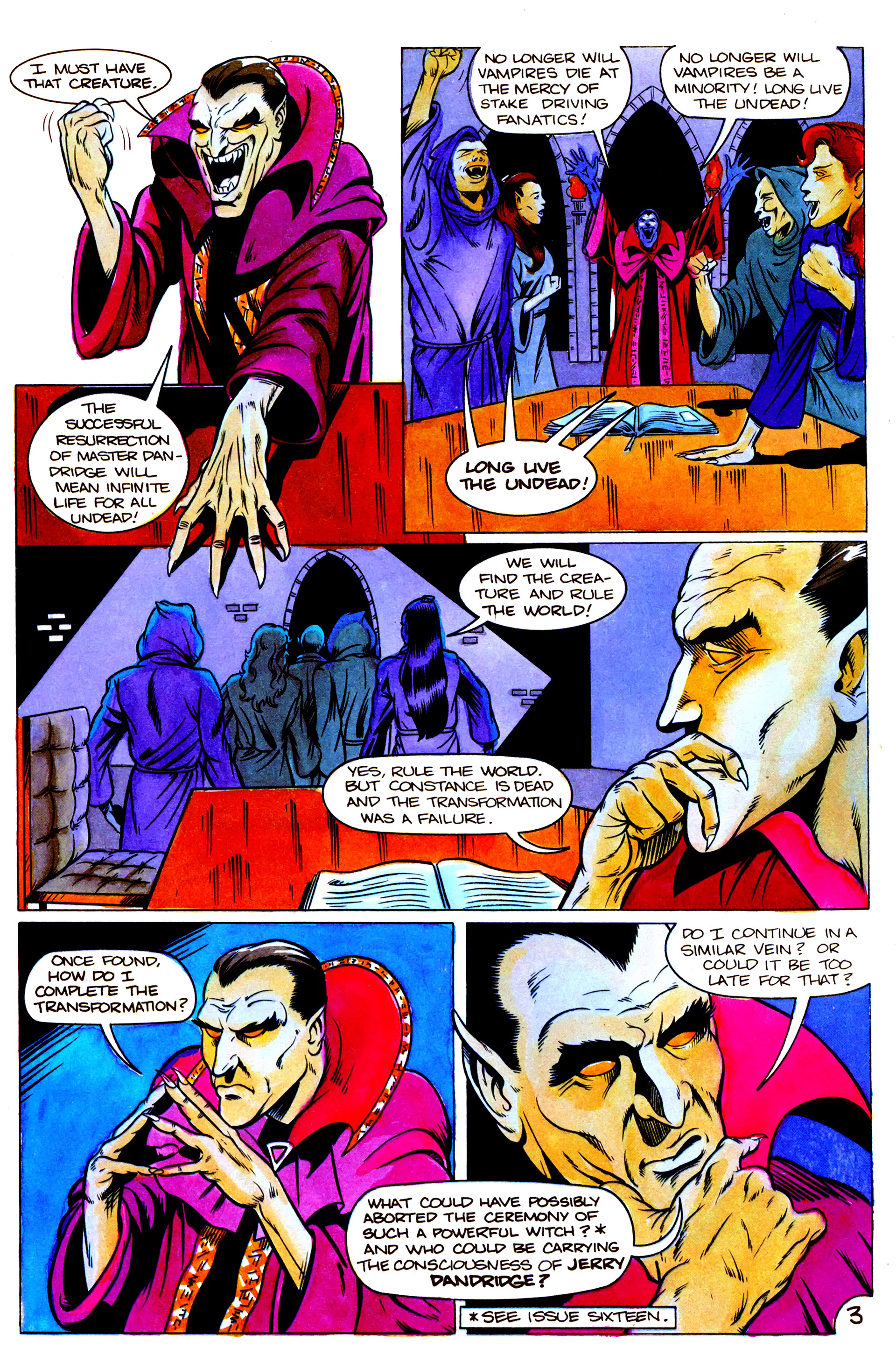 Read online Fright Night (1988) comic -  Issue #17 - 5