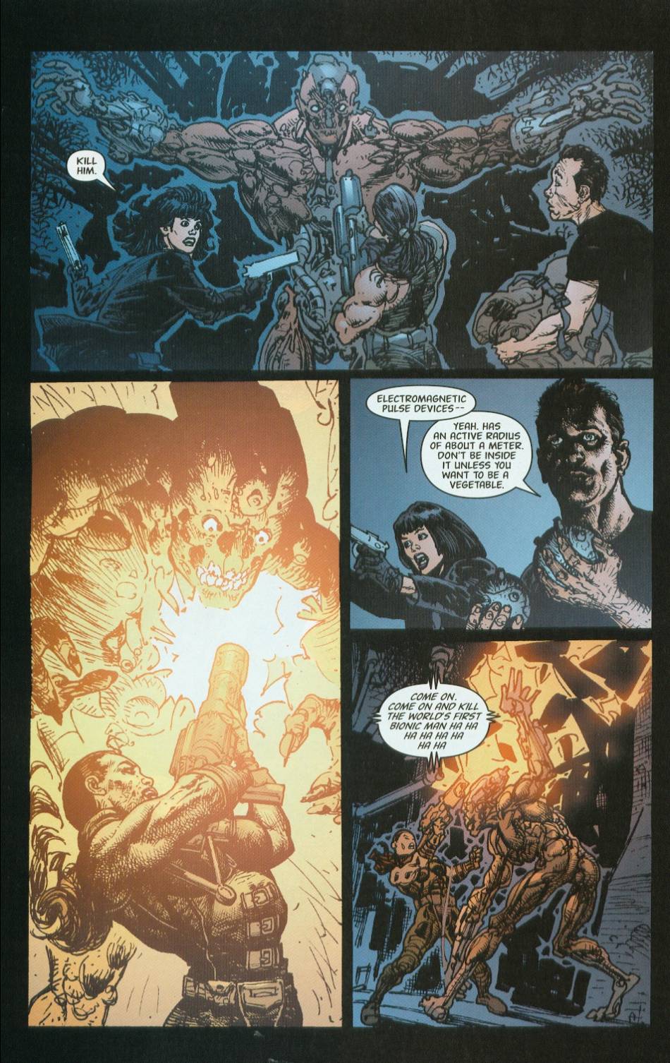 Read online Global Frequency comic -  Issue #2 - 15