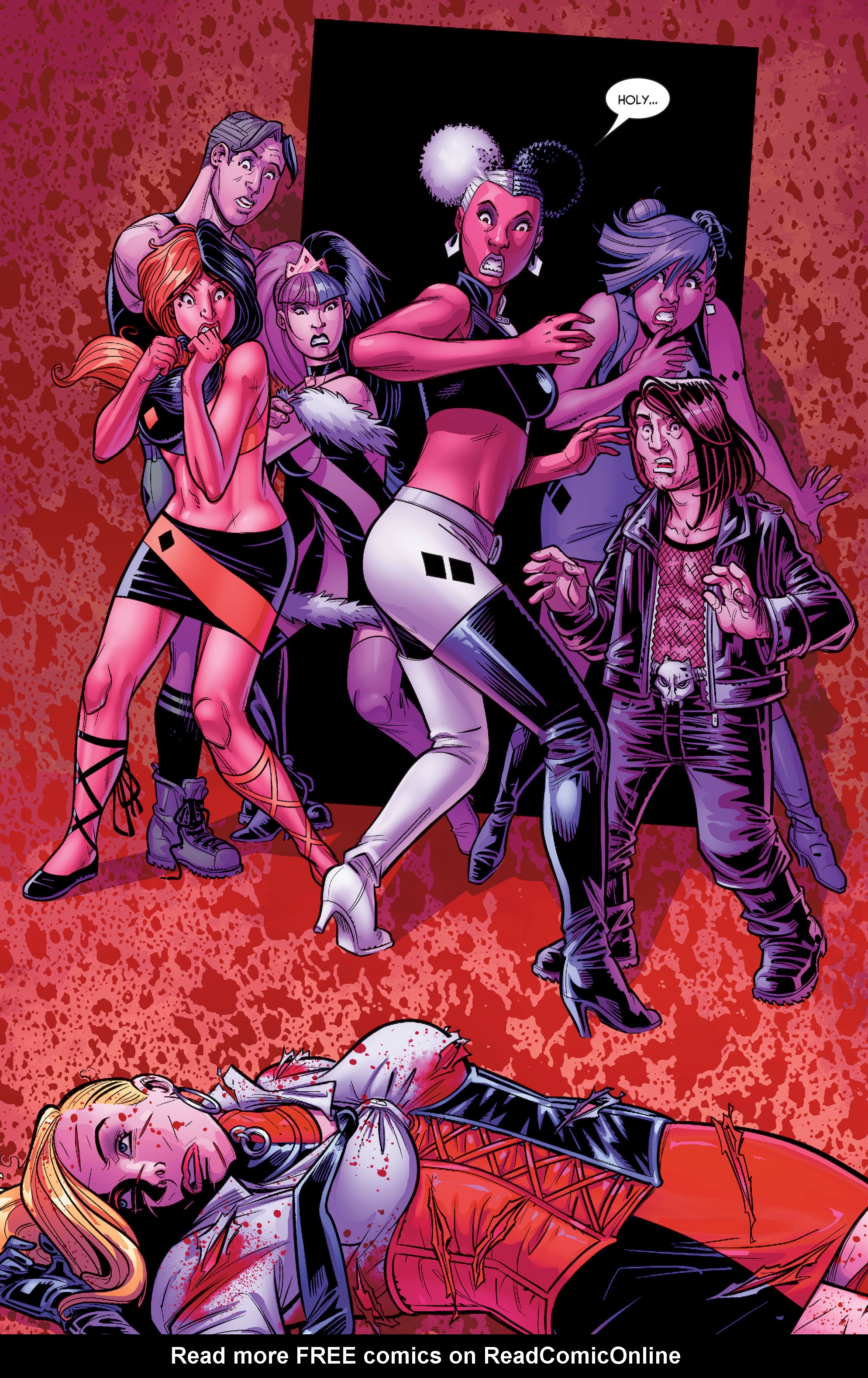 Read online Harley Quinn And Her Gang Of Harleys comic -  Issue #3 - 23