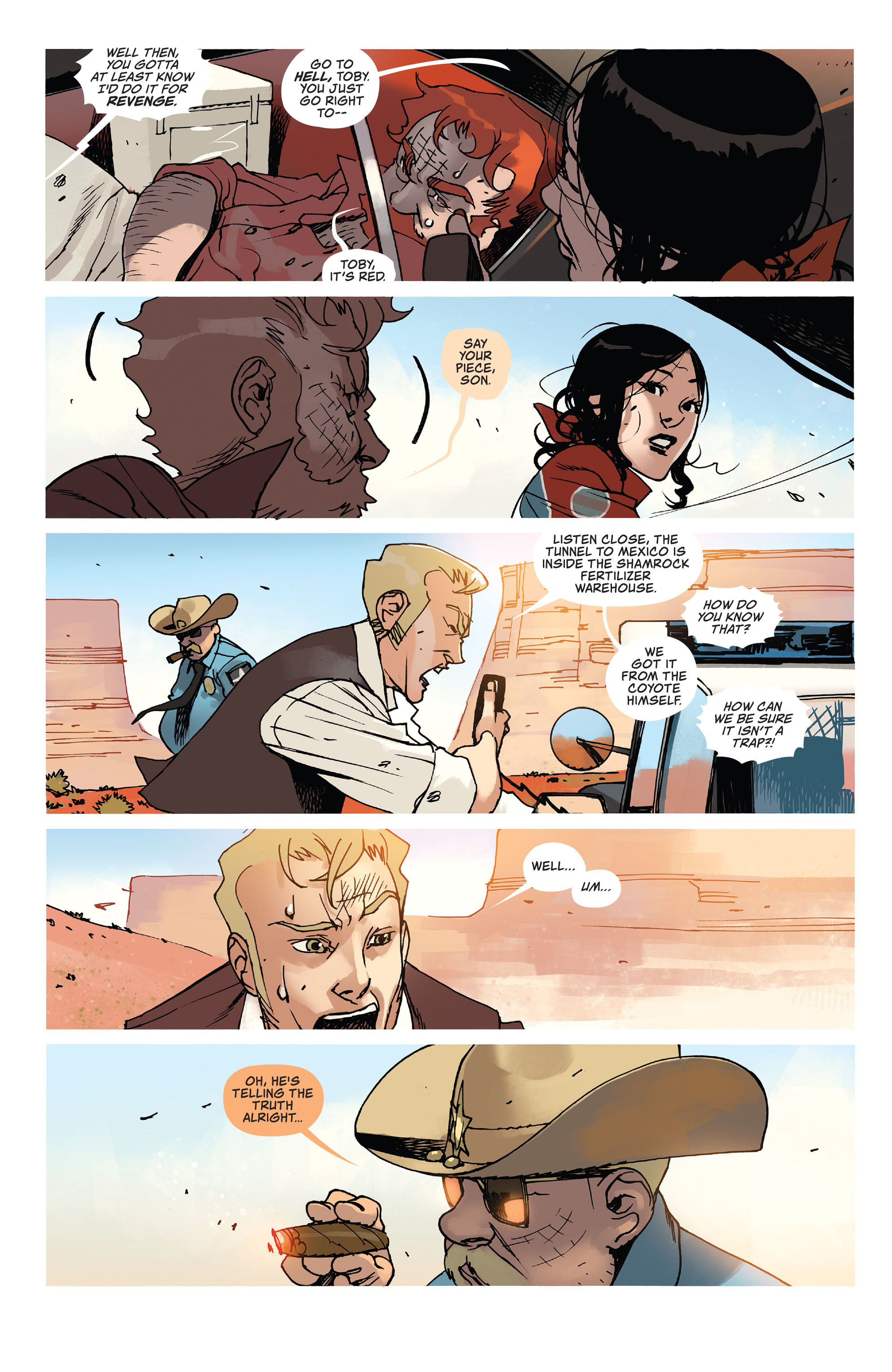 Read online Death Or Glory comic -  Issue #10 - 12