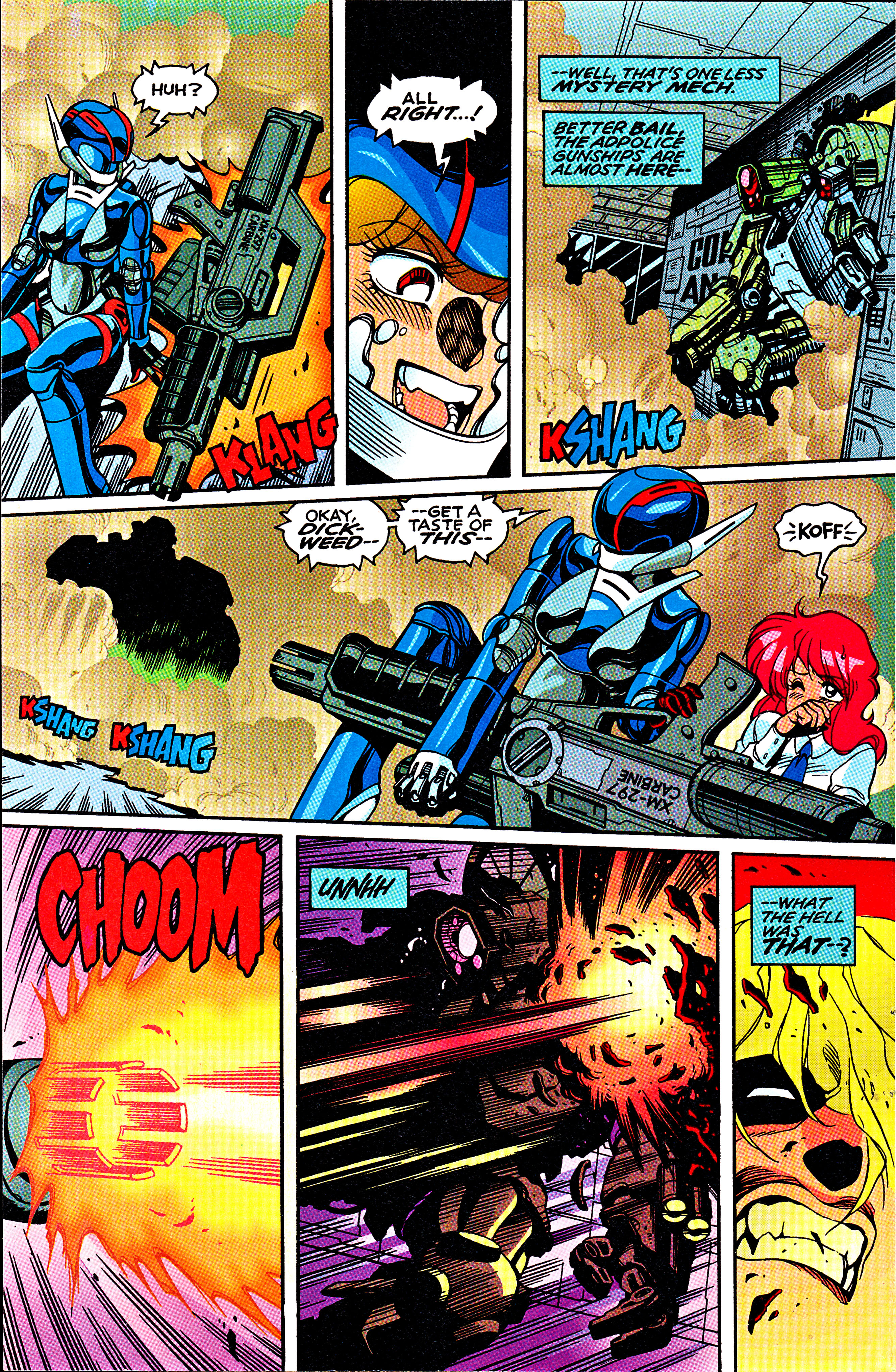 Read online Bubblegum Crisis: Grand Mal comic -  Issue #3 - 23