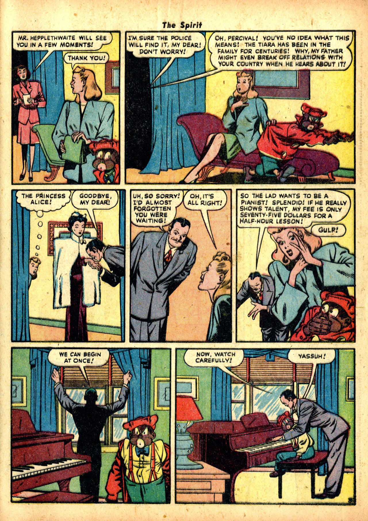 Read online The Spirit (1944) comic -  Issue #5 - 13