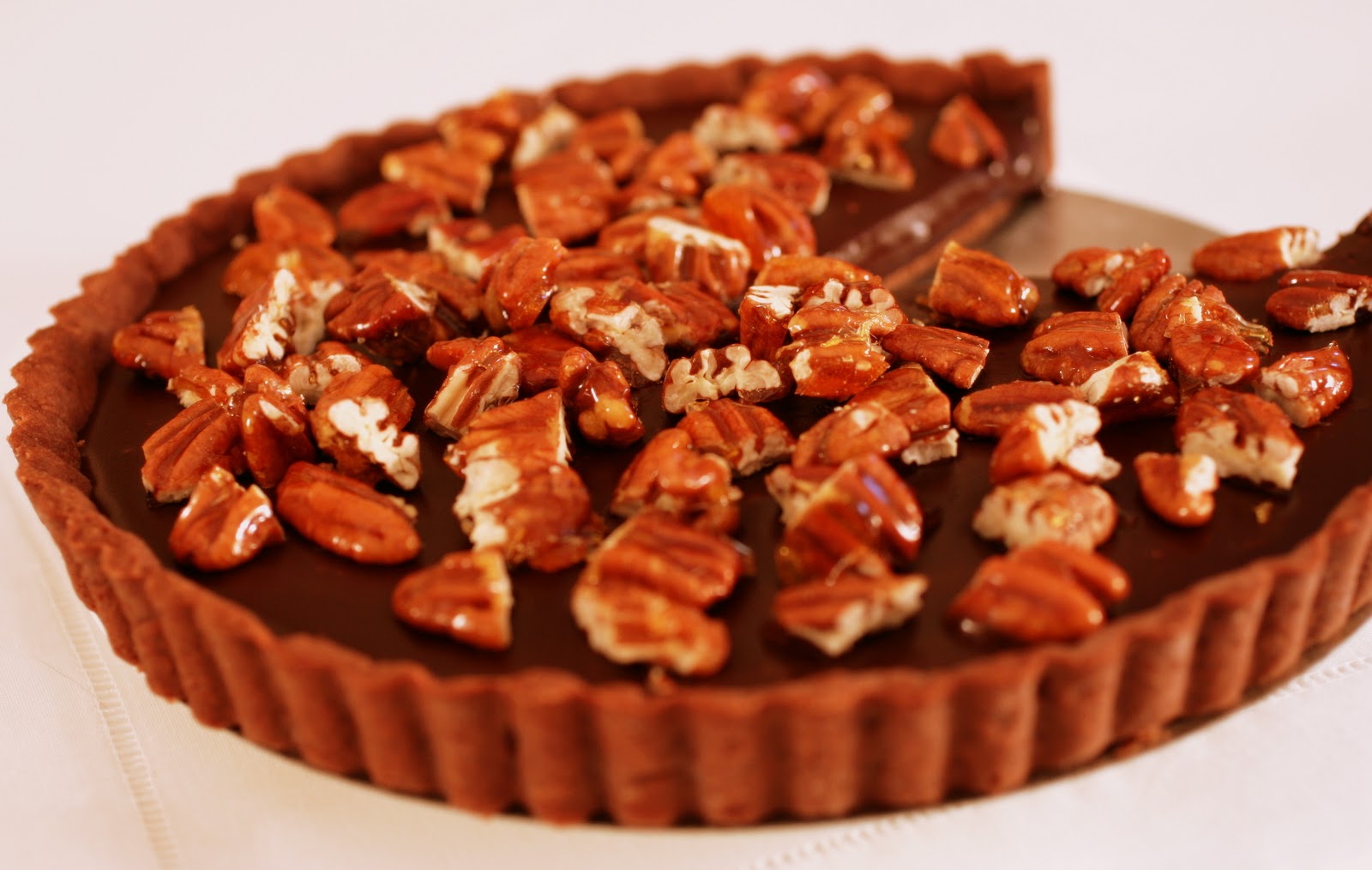 Tish Boyle Sweet Dreams SeaSalted Chocolate and Pecan Tart
