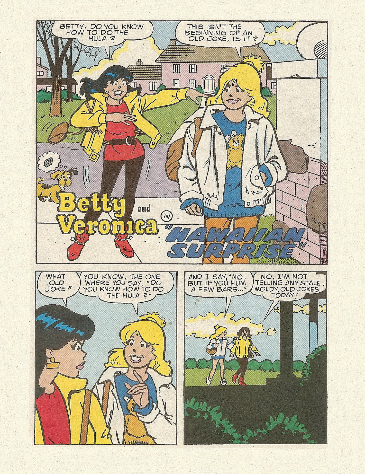 Read online Betty and Veronica Digest Magazine comic -  Issue #72 - 93