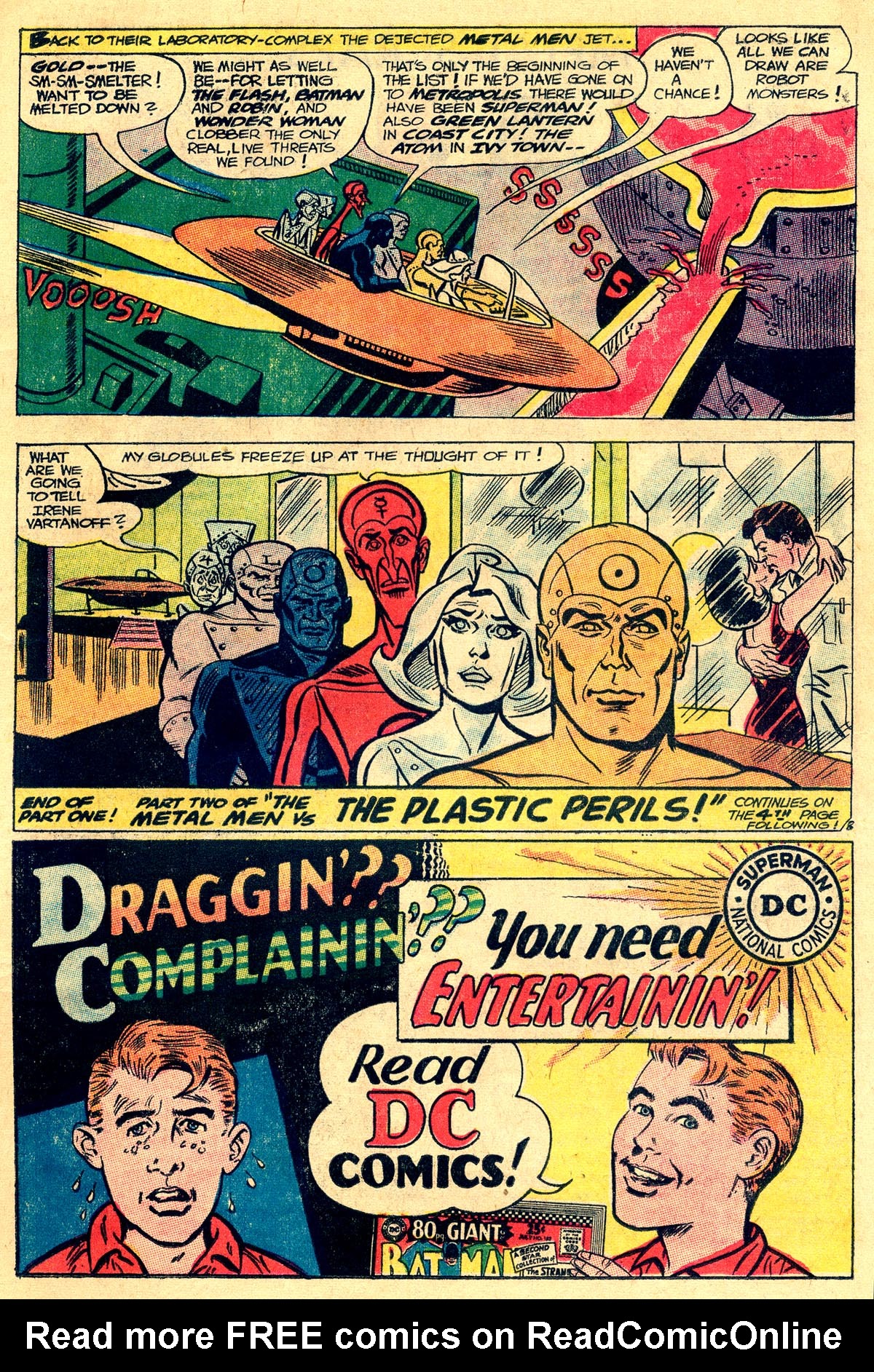 Read online Metal Men (1963) comic -  Issue #21 - 11