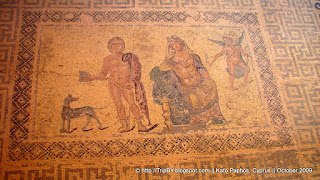 мозаика в доме дионисия пафос, mosaics Dionysius paphos by TripBY