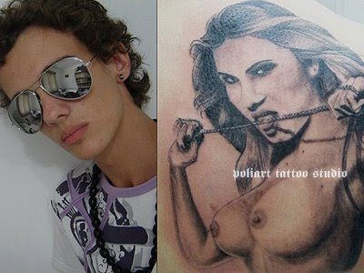 tatuagem Josy Oliveira Nua