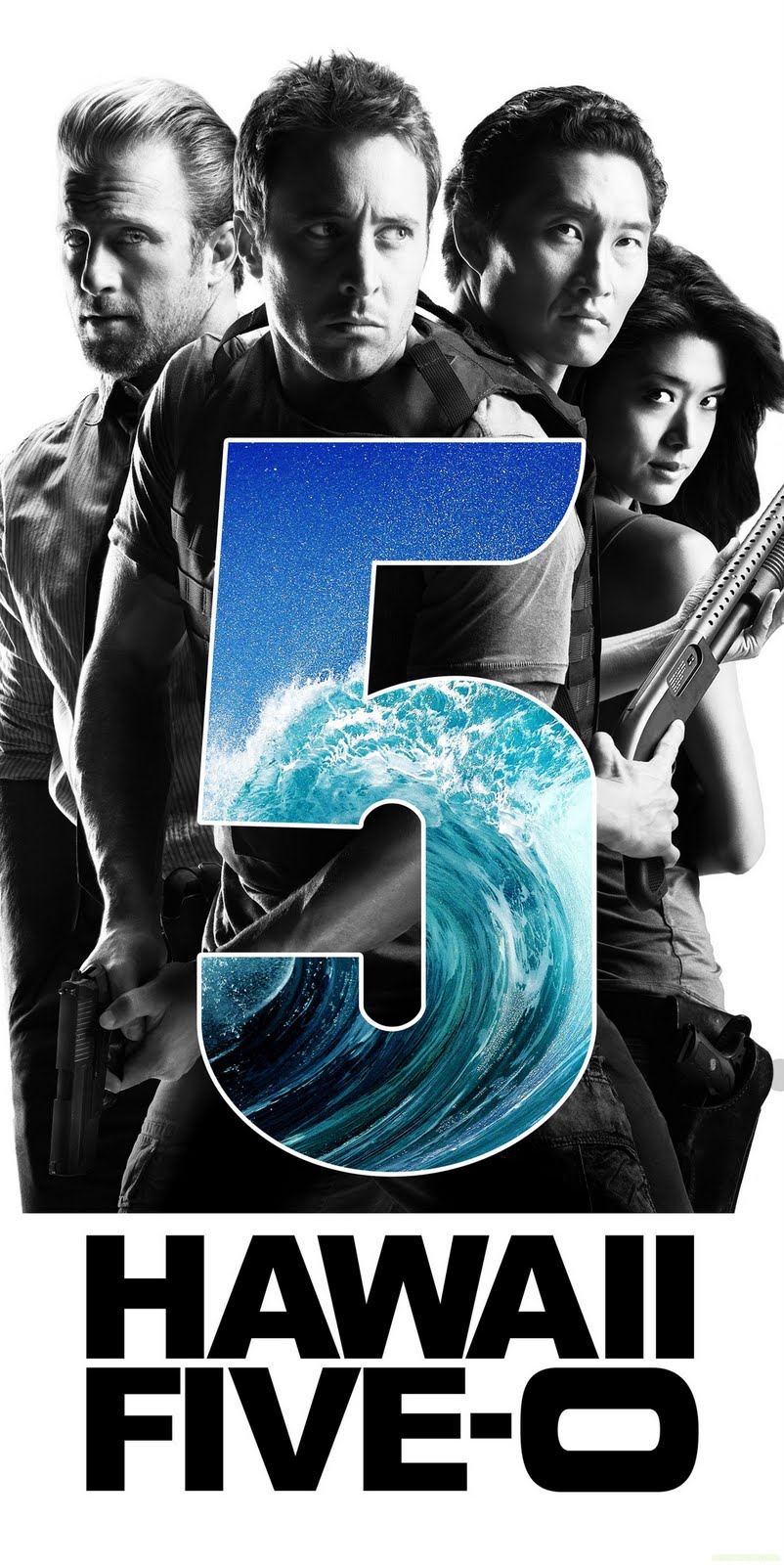Primo poster promozionale per Hawaii FiveO! Lost In A FlashForward Primo poster promozionale per Hawaii FiveO! Lost In A FlashForward