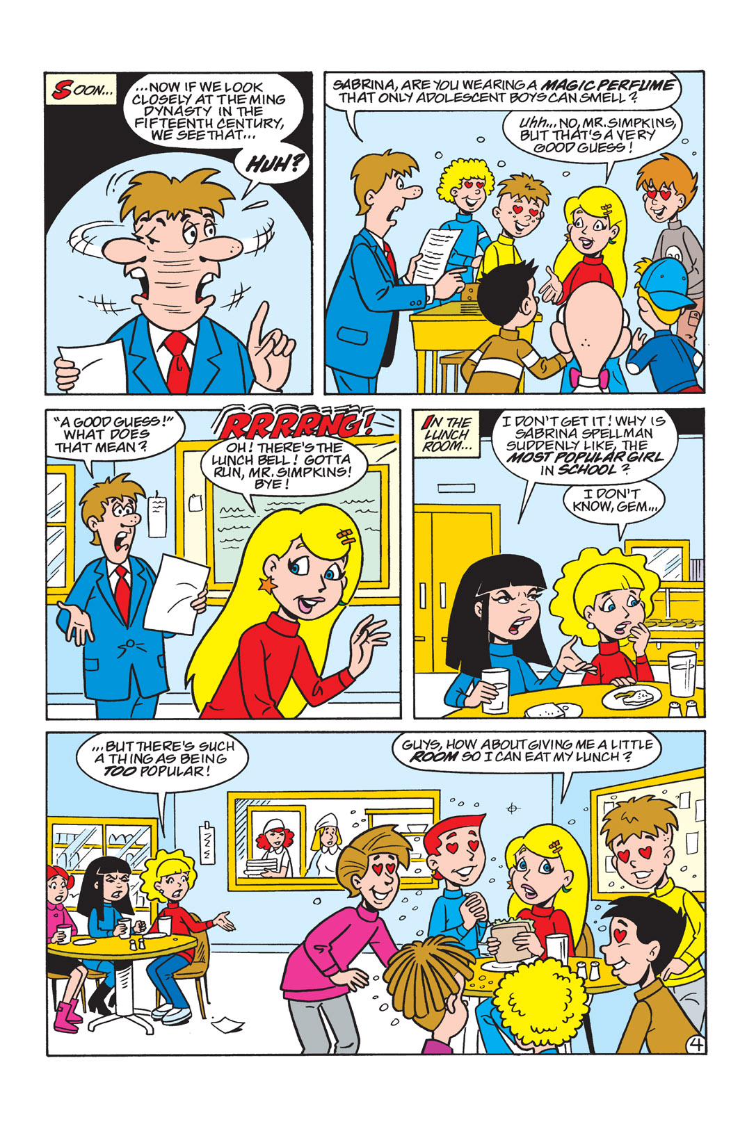 Read online Sabrina the Teenage Witch (2000) comic -  Issue #16 - 23