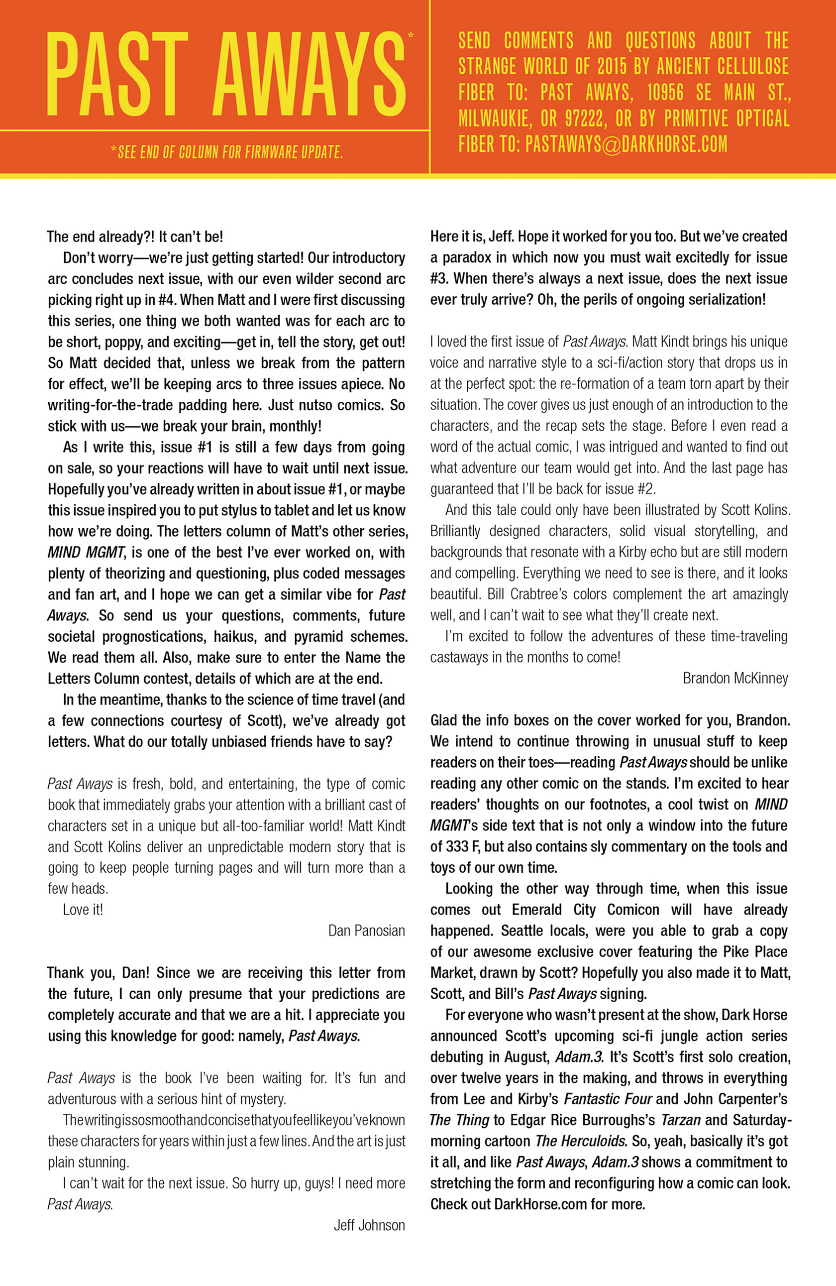 Read online Past Aways comic -  Issue #2 - 26