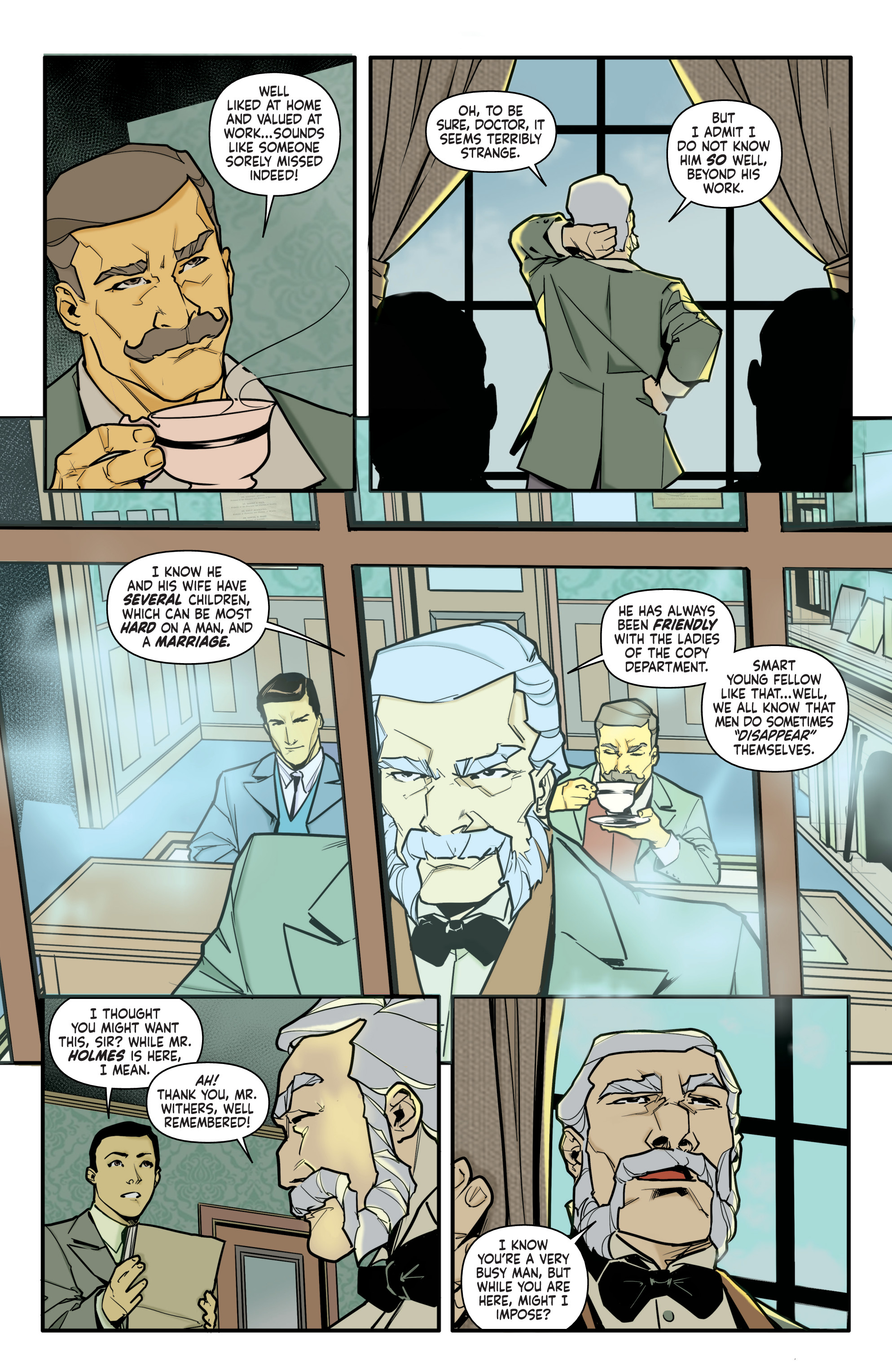 Read online Sherlock Holmes: The Vanishing Man comic -  Issue # _TPB 1 - 23
