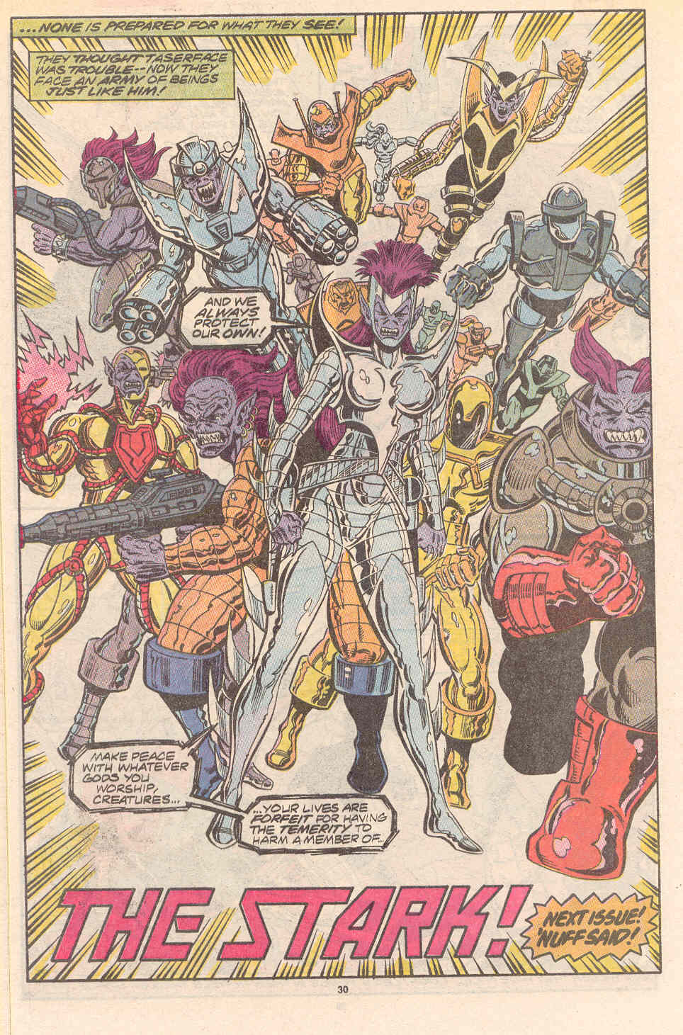 Read online Guardians of the Galaxy (1990) comic -  Issue #1 - 23